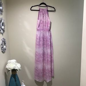 Ladies pattern maxi dress